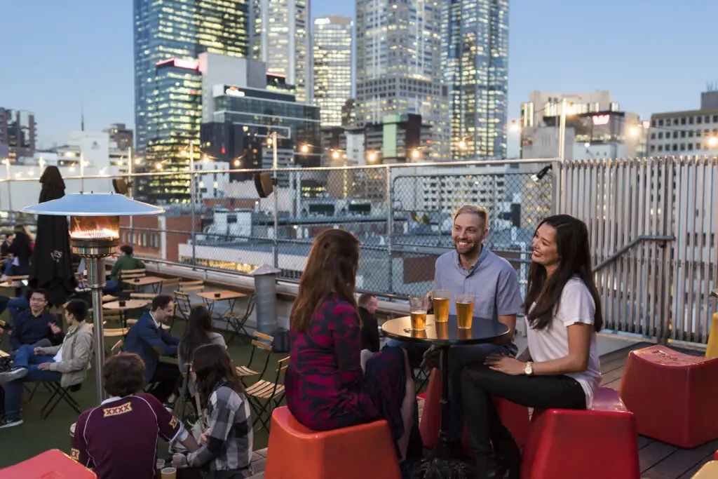 Rooftop bar